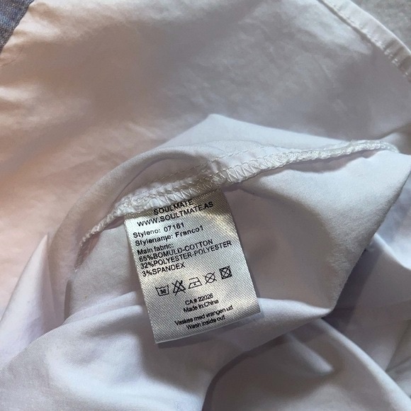 SOULMATES - White Shirt Dress - Picture 10 of 12